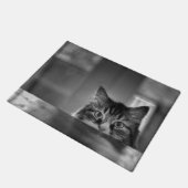 Qui Meows là tapis de porte (Incliné)
