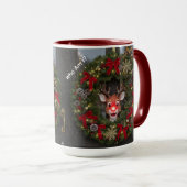 Qui suis-je ? Mug de Noël (Devant droit)