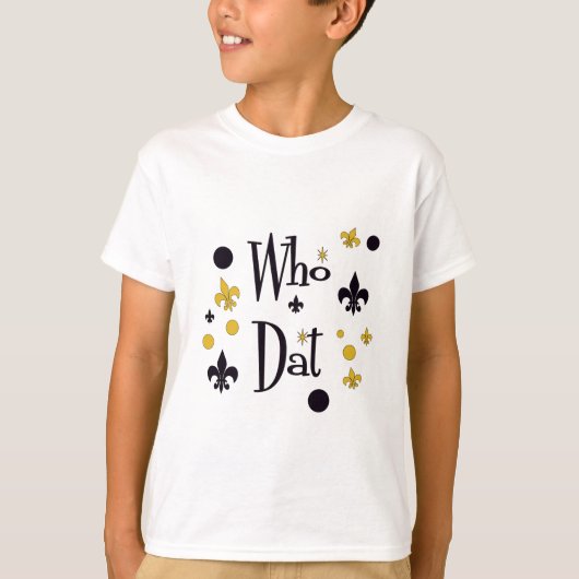 Qui T-shirts de Dat (Devant)