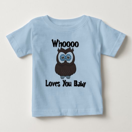 Qui t'aime Baby T-shirt (Devant)