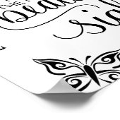 Qui Vous Êtes Beau, Papillons Poster (Coin)