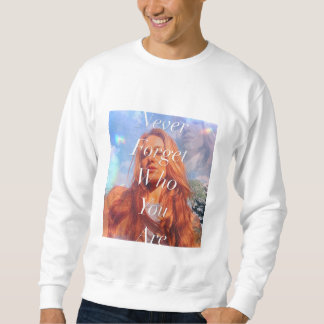 qui vous êtes sweatshirt