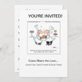 QUICHE JE ! Invitations avant avril McCallum (Devant / Derrière)