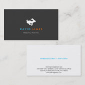 Quick Rabbit Logo (korte naam) Visitekaartje (Voorkant / Achterkant)