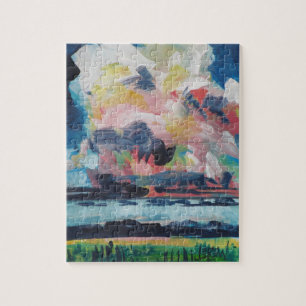 Quick Showers 2 Schilderij / Kunstenaar Larry Lere Legpuzzel