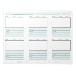 "Quick Storyboarding"-Notitieblok Notitieblok