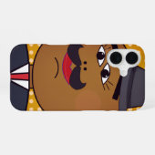 QUICKDRAW iPhone 16 Hoesje (Achterkant horizontaal)