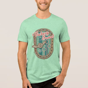 QUIDDITCH™ Overwinning is Zoet Grafische Kerststol Tri-Blend Shirt