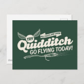 QUIDDITCH™ Recruitment Poster Briefkaart (Voorkant / Achterkant)