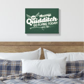 QUIDDITCH™ Recruitment Poster Canvas Afdruk (Insitu (Slaapkamer))