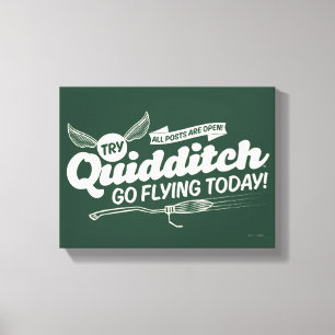 QUIDDITCH™ Recruitment Poster Canvas Afdruk