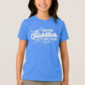 QUIDDITCH™ Recruitment Poster Tri-Blend Shirt (Voorkant)