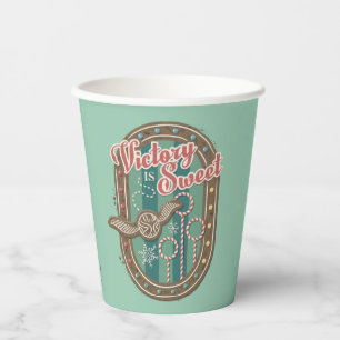 QUIDDITCH™ Victory is Sweet Holiday Cookie Graphic Papieren Bekers