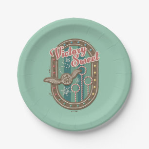 QUIDDITCH™ Victory is Sweet Holiday Cookie Graphic Papieren Bordje