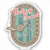QUIDDITCH™ Victory is Sweet Holiday Cookie Graphic Sticker (Voorkant)