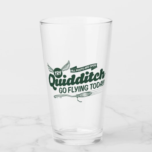 QUIDDITCH™ Wervingsbord Glas (Voorkant)