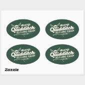 QUIDDITCH™ Wervingsbord Ovale Sticker (Vel)