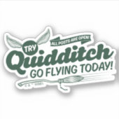 QUIDDITCH™ Wervingsfolder Sticker (Voorkant)