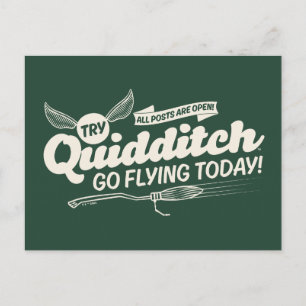 Quidditch™ Wervingsposter Briefkaart