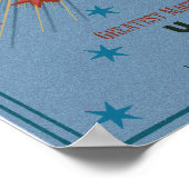 QUIDDITCH™ World Cup Blue Poster (Hoek)