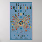 QUIDDITCH™ World Cup Blue Poster (Voorkant)