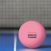 Quieres Ser Mi Madrina Godparent Proposal Player Pingpongballen (Net)
