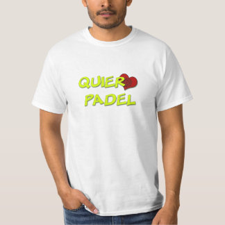 Quiero padel t-shirt