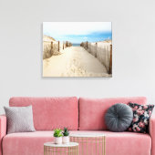 Quiet Beach Canvas Afdruk (Insitu (Woonkamer))