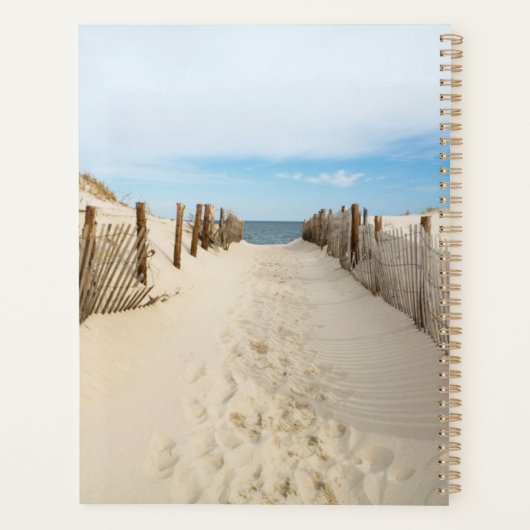 Quiet Beach Planner (Achterkant)