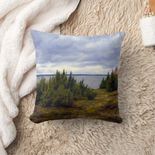 Quiet Coast of Vormsi Kussen (Deken)