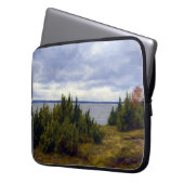 Quiet Coast of Vormsi Laptop Sleeve (Voorkant Links)