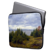 Quiet Coast of Vormsi Laptop Sleeve (Voorkant Links)