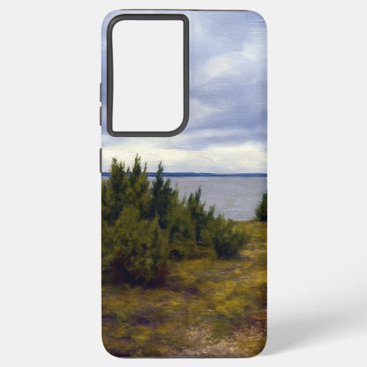 Quiet Coast of Vormsi Samsung Galaxy Hoesje (Achterkant)