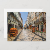 Quiet Coimba Morning - Het echte Portugal Briefkaart (Voorkant / Achterkant)