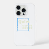 Quiet confidence cute iPhones design (Verso)