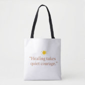 Quiet Courage for Healing Draagtas (Voorkant)