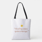 Quiet Courage for Healing Draagtas (Achterkant)