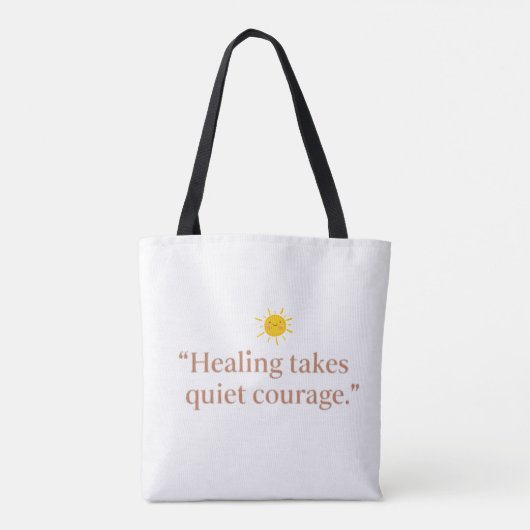 Quiet Courage for Healing Draagtas (Achterkant)