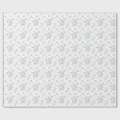 Quiet Elegance: Neutral Wildflower Cadeaupapier (Vlak)