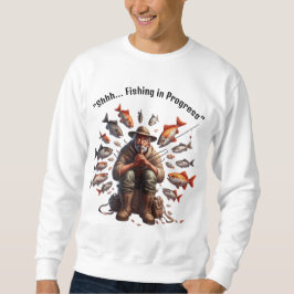 Quiet Fisherman Fish Sweatshirt