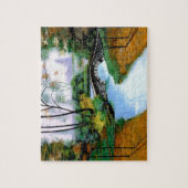 Quiet Foggy Morning van de rivier de Puzzle Legpuzzel (Verticaal)