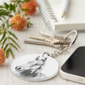 Quiet Gaze Sleutelhanger (Voorkant Rechts)