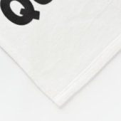 Quiet Ggy Funny Litical Meme Anti-trump Design  Fleece Deken (Hoek)