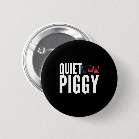 Quiet Ggy Funny Quiet Ggy  Ronde Button 5,7 Cm (Voorkant /achterkant)