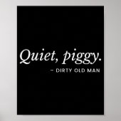 Quiet Ggy Sarcastic For Women Poster (Voorkant)