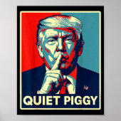 Quiet Ggy Tees Funny Quiet Ggy Poster (Voorkant)