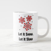 Quiet Holiday Mug – Calm Hot Chocolate Cup Extra Grote Beker (Rechts)
