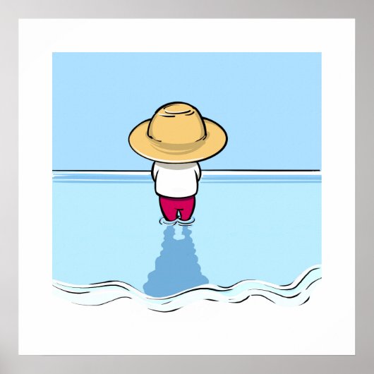 Quiet Horizon Poster (Voorkant)