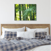Quiet Japans Bamboe Forest Canvas Afdruk (Insitu (Slaapkamer))