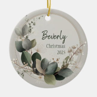 Quiet Luxury Personalized Ornament